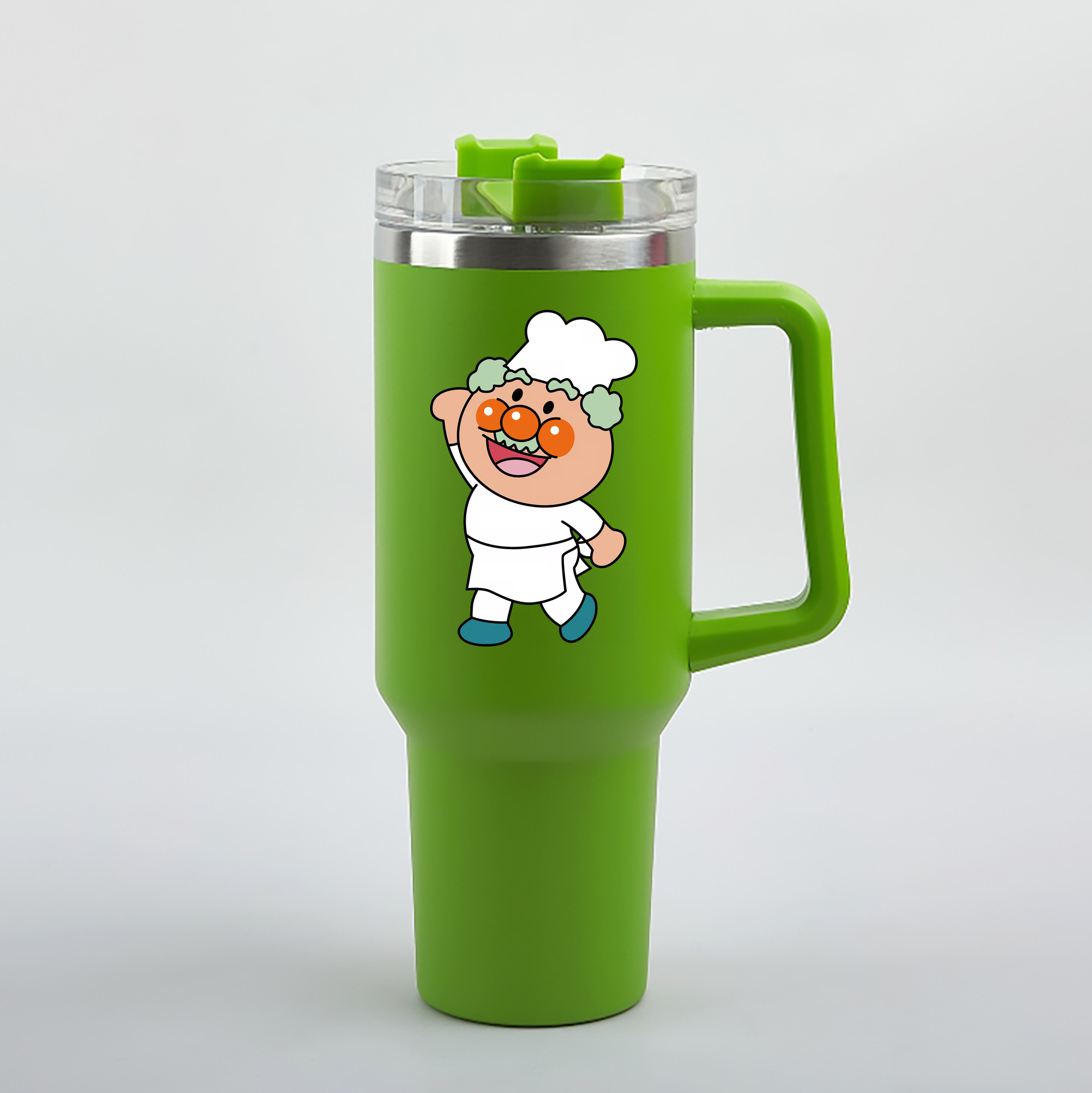 （画像用） アンパンマン Anpanman 1200mL車用タンブラー（カラープリント）